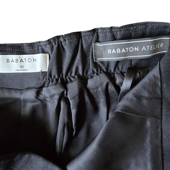 Babaton Black Pencil Skirt. Size 10 - Picture 3 of 9